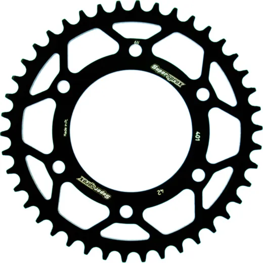 Steel-Rear Sprocket / Chain Wheel Supersprox 520/42t black 30401-42