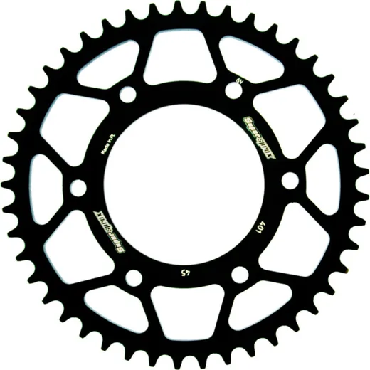 Steel-Rear Sprocket / Chain Wheel Supersprox 520/45t black 30401-45