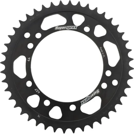 Steel-Rear Sprocket / Chain Wheel Supersprox 420/44t black 16104-44
