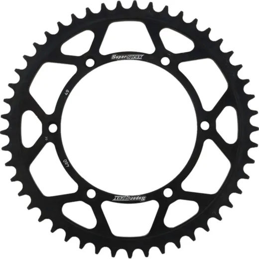 Steel-Rear Sprocket / Chain Wheel Supersprox 520/49t black 16204-49