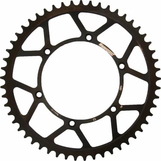 Steel-Rear Sprocket / Chain Wheel Supersprox 520/53t black 16204-53