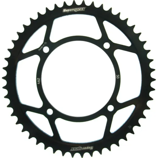 Steel-Rear Sprocket / Chain Wheel Supersprox 428/50t black 17105-50