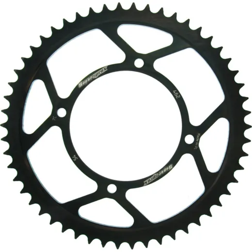 Steel-Rear Sprocket / Chain Wheel Supersprox 428/54t black 17105-54