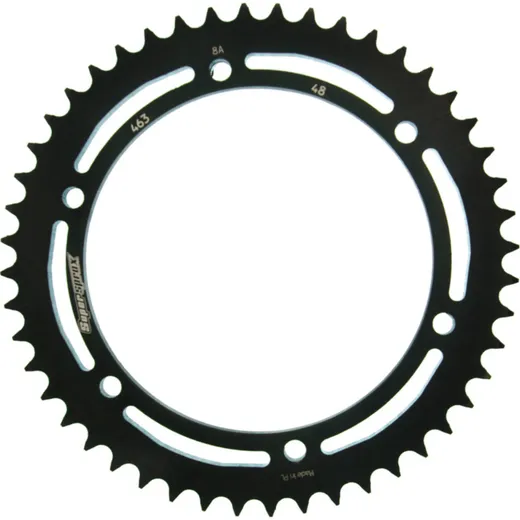 Steel-Rear Sprocket / Chain Wheel Supersprox 428/48t black 16203-48