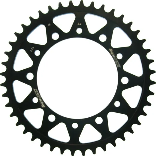 Steel-Rear Sprocket / Chain Wheel Supersprox 520/44t black 16302-44