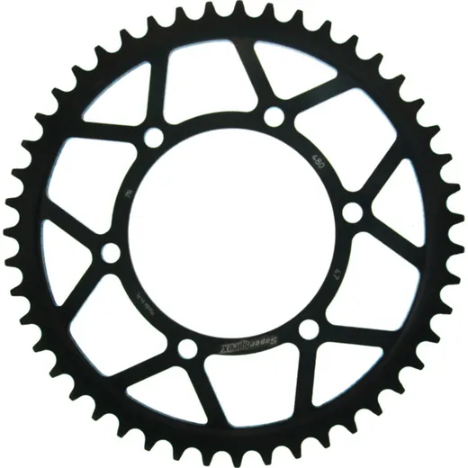 Steel-Rear Sprocket / Chain Wheel Supersprox 525/47t black 12810-47