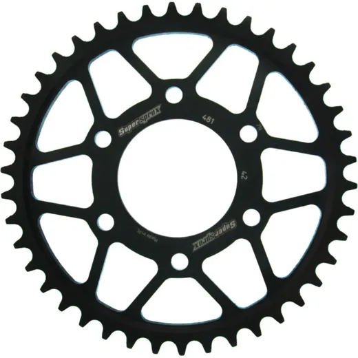 Steel-Rear Sprocket / Chain Wheel Supersprox 530/42t black 16401-42