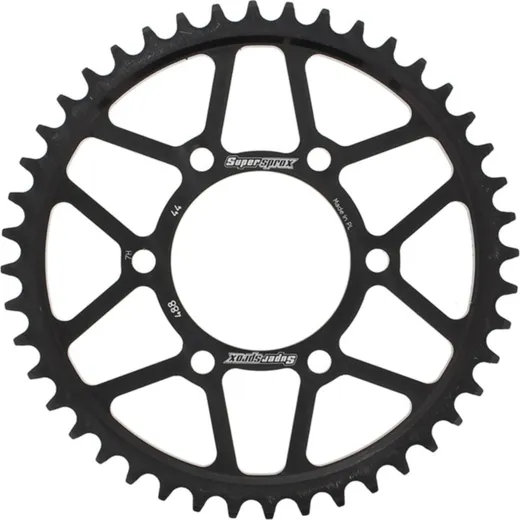 Steel-Rear Sprocket / Chain Wheel Supersprox 530/44t black 16604-44