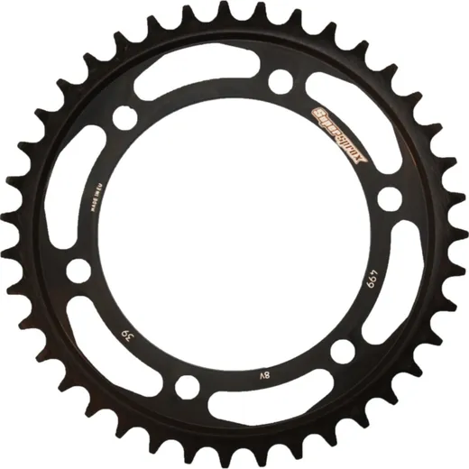 Steel-Rear Sprocket / Chain Wheel Supersprox 530/39t black 16603-39