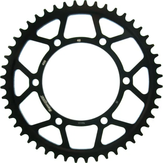 Steel-Rear Sprocket / Chain Wheel Supersprox 530/48t black 16603-48