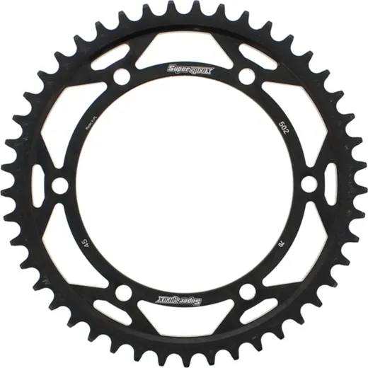 Steel-Rear Sprocket / Chain Wheel Supersprox 530/45t black 16701-45