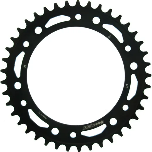 Steel-Rear Sprocket / Chain Wheel Supersprox 525/41t black 35305-41