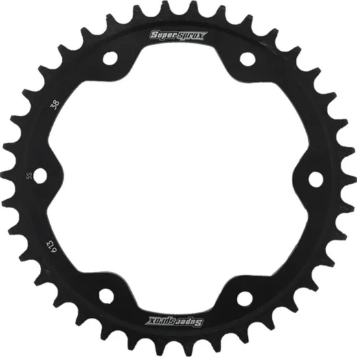Steel-Rear Sprocket / Chain Wheel Supersprox 525/38t black 71401-38