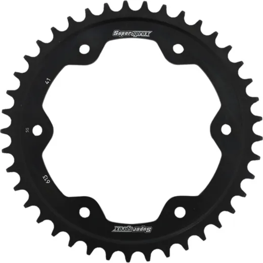 Steel-Rear Sprocket / Chain Wheel Supersprox 525/41t black 71401-41
