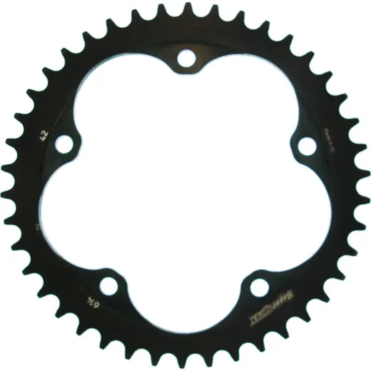 Steel-Rear Sprocket / Chain Wheel Supersprox 525/42t black 92836-42