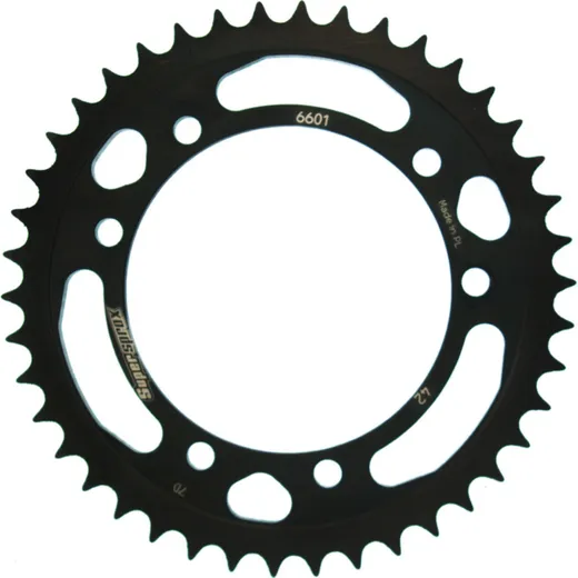 Steel-Rear Sprocket / Chain Wheel Supersprox 420/42t black 36601-42