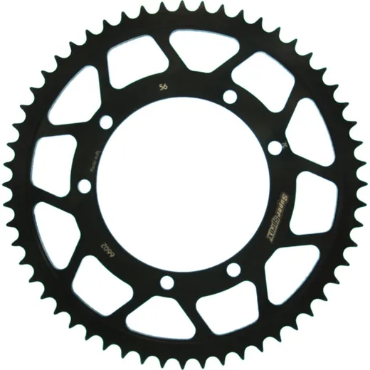 Steel-Rear Sprocket / Chain Wheel Supersprox 420/56t black 36602-56