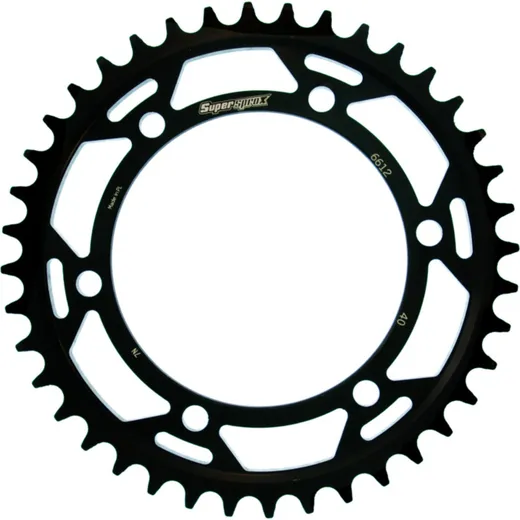 Steel-Rear Sprocket / Chain Wheel Supersprox 530/40t black 44800-40