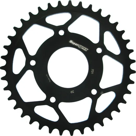Steel-Rear Sprocket / Chain Wheel Supersprox 520/39t black 44203-39