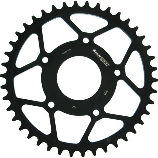 Steel-Rear Sprocket / Chain Wheel Supersprox 520/42t black 44203-42