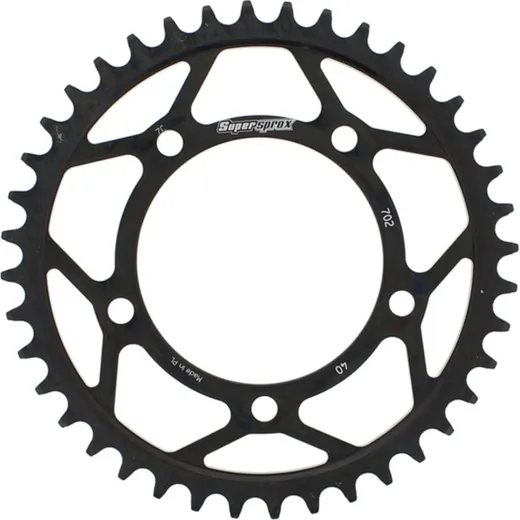 Steel-Rear Sprocket / Chain Wheel Supersprox 525/40t black 35800-40