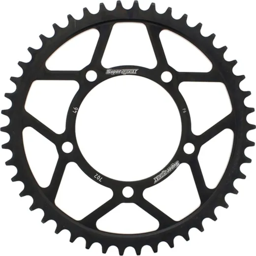 Steel-Rear Sprocket / Chain Wheel Supersprox 525/46t black 35800-46