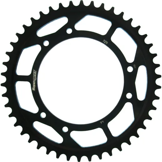 Steel-Rear Sprocket / Chain Wheel Supersprox 530/46t black 44601-46