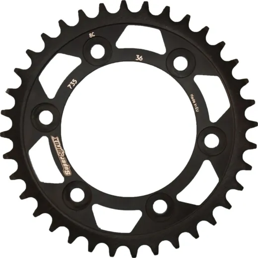 Steel-Rear Sprocket / Chain Wheel Supersprox 520/36t black 50602-36