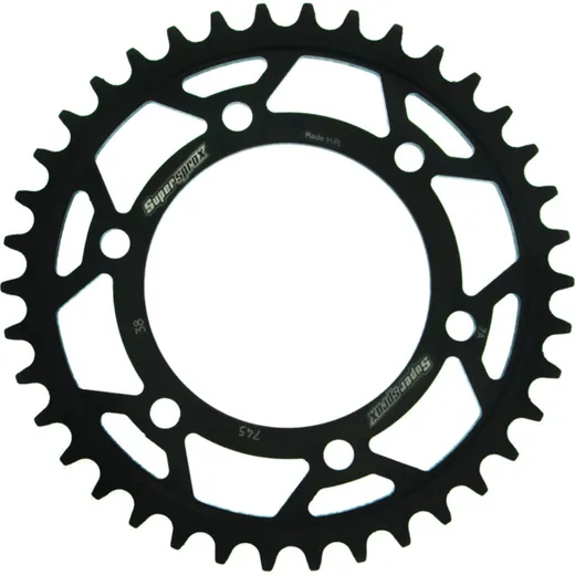 Steel-Rear Sprocket / Chain Wheel Supersprox 525/38t black 50609-38