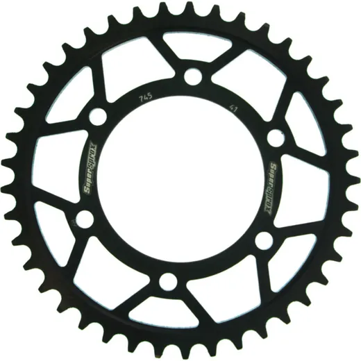 Steel-Rear Sprocket / Chain Wheel Supersprox 525/41t black 50609-41
