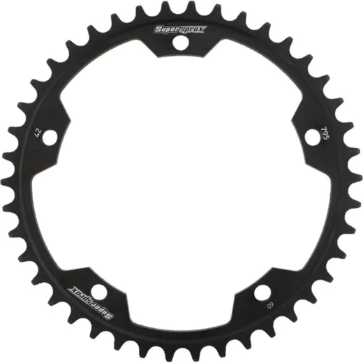 Steel-Rear Sprocket / Chain Wheel Supersprox 525/42t black 30795-42