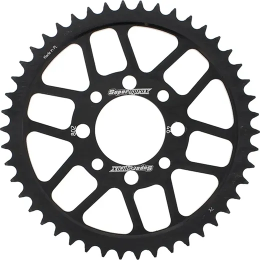 Steel-Rear Sprocket / Chain Wheel Supersprox 428/46t black 14101-46