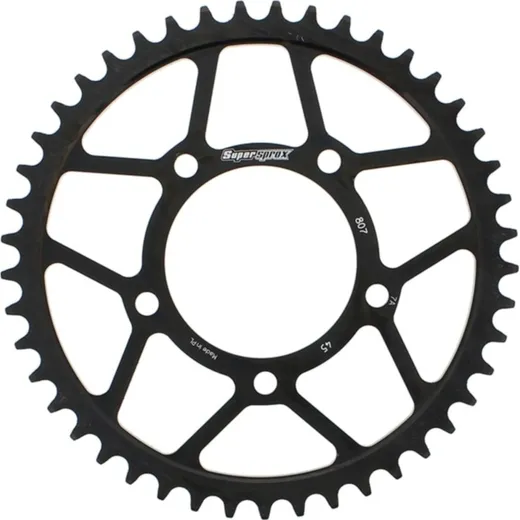 Steel-Rear Sprocket / Chain Wheel Supersprox 525/45t black 14404-45