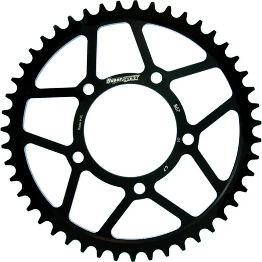 Steel-Rear Sprocket / Chain Wheel Supersprox 525/47t black 14404-47