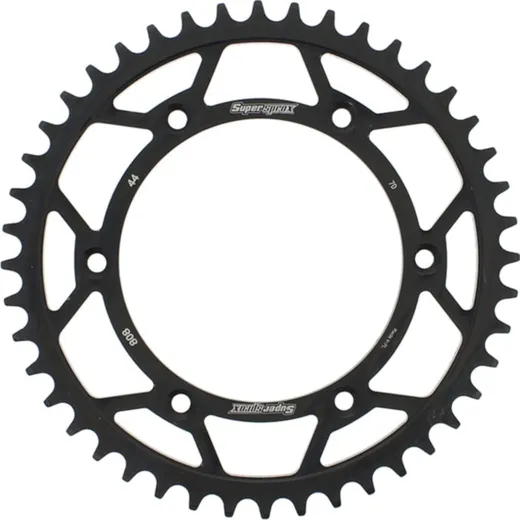 Steel-Rear Sprocket / Chain Wheel Supersprox 520/44t black 14203-44