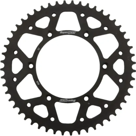 Steel-Rear Sprocket / Chain Wheel Supersprox 520/52t black 14203-52