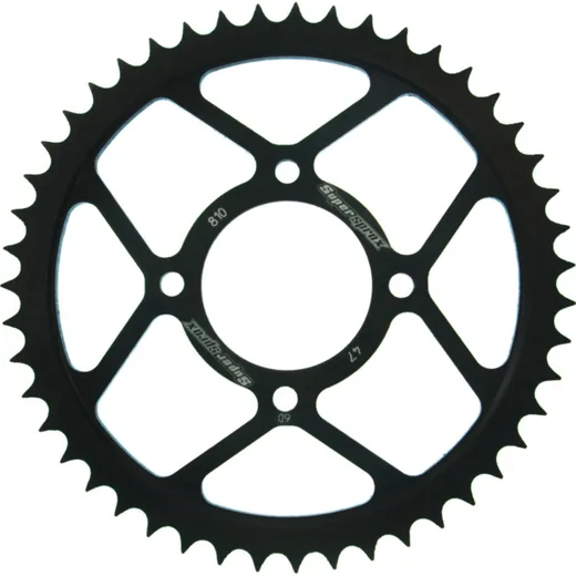 Steel-Rear Sprocket / Chain Wheel Supersprox 428/47t black 14201-47