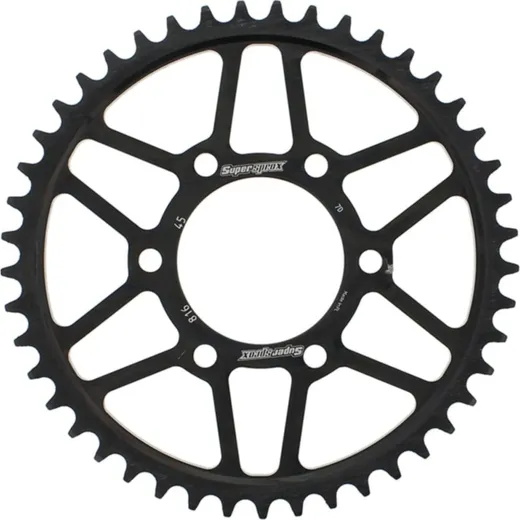 Steel-Rear Sprocket / Chain Wheel Supersprox 530/45t black 14902-45