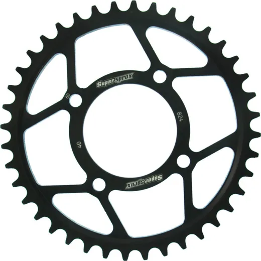 Steel-Rear Sprocket / Chain Wheel Supersprox 530/40t black 14500-40