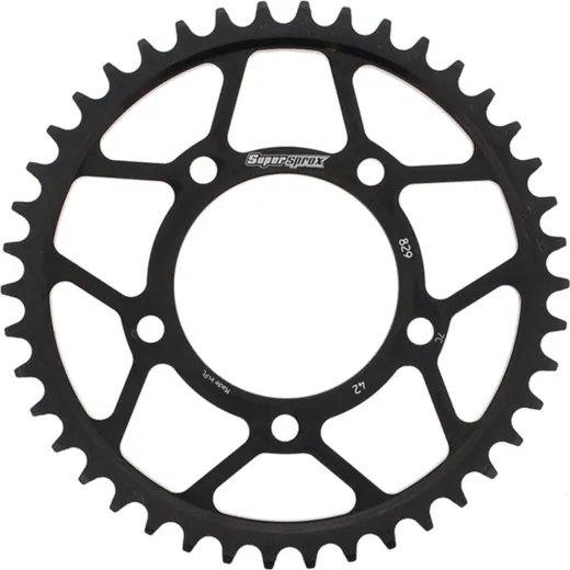 Steel-Rear Sprocket / Chain Wheel Supersprox 530/42t black 14601-42