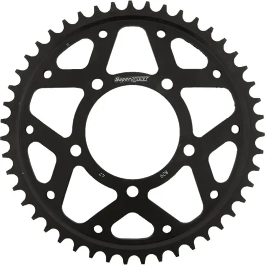 Steel-Rear Sprocket / Chain Wheel Supersprox 530/47t black 14601-47