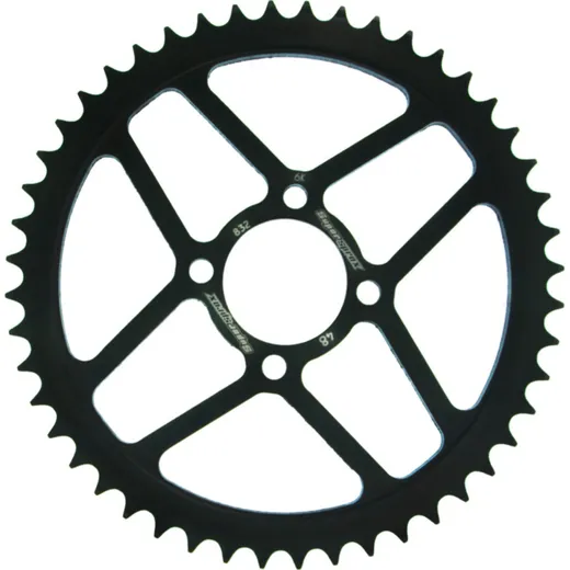 Steel-Rear Sprocket / Chain Wheel Supersprox 420/48t black 12100-48