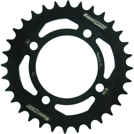 Steel-Rear Sprocket / Chain Wheel Supersprox 420/32t black 12101-32