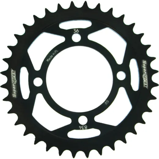 Steel-Rear Sprocket / Chain Wheel Supersprox 420/36t black 12101-36