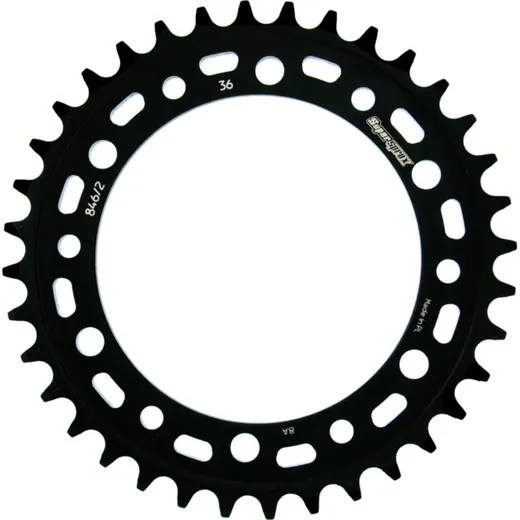 Steel-Rear Sprocket / Chain Wheel Supersprox 520/36t black 10330-36