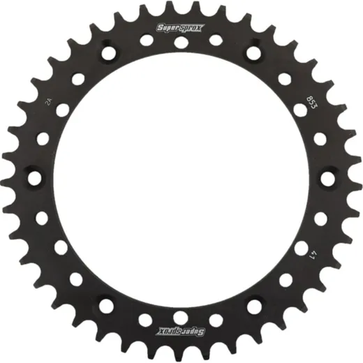 Steel-Rear Sprocket / Chain Wheel Supersprox 520/41t black 12500-41