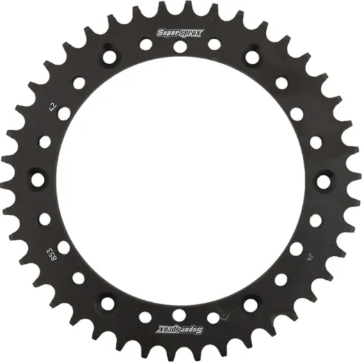 Stahl-Kettenrad Supersprox 520/42Z schwarz 12500-42