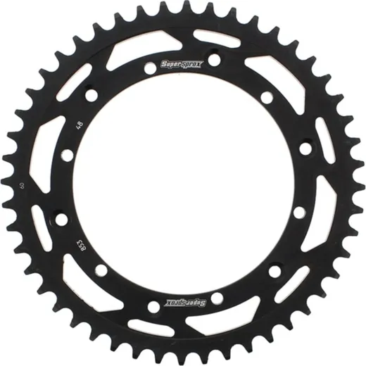 Steel-Rear Sprocket / Chain Wheel Supersprox 520/48t black 12500-48