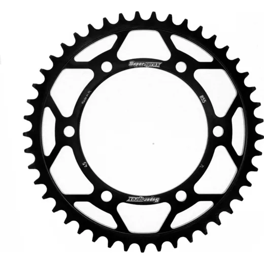Steel-Rear Sprocket / Chain Wheel Supersprox 520/45t black 12305-45