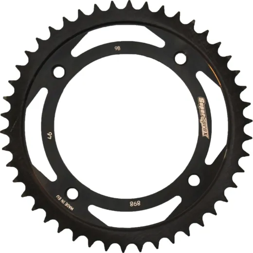 Steel-Rear Sprocket / Chain Wheel Supersprox 428/46t black 71200-46